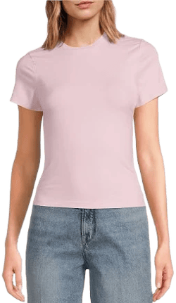 Good American Women's Super Stretch Baby Tee