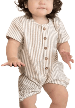 Makemake Organics Baby Romper