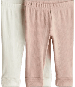Baby H&M 2-pack Adjustable-fit Leggings