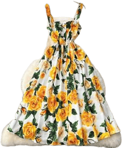 Floral Maxi Dress with Adjustable Shoulder Straps