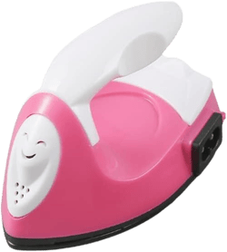 110V-220V Mini Steam Iron, Mini Electric Iron, Non-Stick Soleplate, Anti-Slip Handle, Rapid Heating, No Leakage, Cordless, Portable, Great for Travel Supplies Quick Ironing