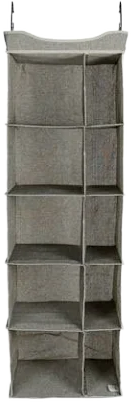 Better Homes & Gardens Charleston10-Compartment Hanging Closet Organizer