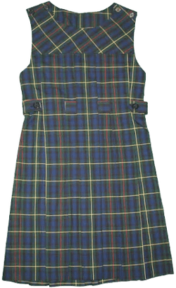 Parker Jumper Plaid #3M Attached Belt Tunic