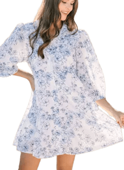 Floral Babydoll Dress