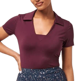 TravisMathew Women's Where It Counts Short Sleeve Golf Polo
