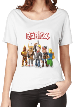 Roblox Logo Relaxed Fit T-Shirt