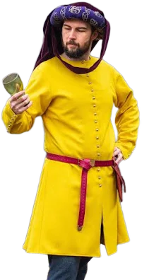 Jopula Men's Authentic Historical Woolen Tunic