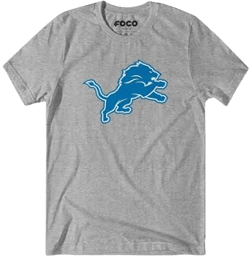 FOCO Detroit Lions Primary Logo T-Shirt
