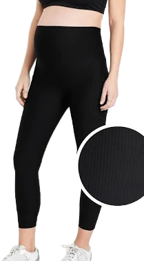 Old Navy Maternity Full-Panel Powersoft 7/8 Leggings
