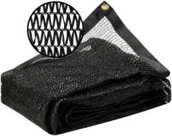 MEANCHEN 40% 8X10FT Shade Cloth for Garden, Mesh Tarp Net for Plant Vegetable Flower,Sunblock Net for Patio Cover,Outdoor Sun Shade Greenhouse Heat Protection, UV Resistant