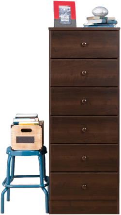 Prepac Astrid 6-Drawer Tall Chest