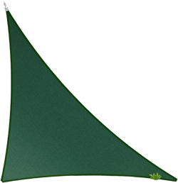 ShadeMart 10' x 13' x 16.4' Green Sun Shade Sail UPF50 Right Triangle smTAPT20 Canopy Fabric Cloth Screen, Water Air Permeable & UV Block, Heavy Duty, Carport Patio (We Customize Size) 10' x 13' x 16.4' Custom Size Green