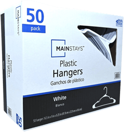 Mainstays Notched Adult Hangers