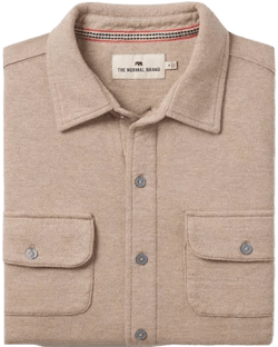The Normal Brand Textured Knit Shirt