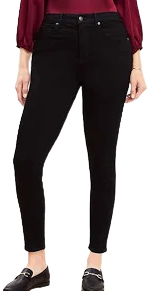 Loft Women's Curvy High Rise Skinny Jeans