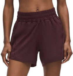 lululemon Women's Track That High-Rise Lined Short 5