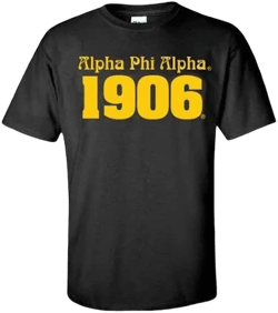 Alpha Phi Alpha Logo Short Sleeve T-shirt