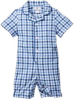 Petite Plume Baby's Gingham Summer Romper