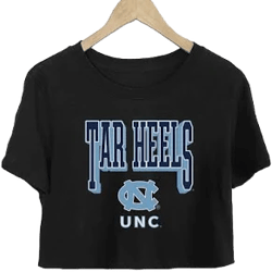 North Carolina Tar Heels Pure Victory Classic Crop Tee
