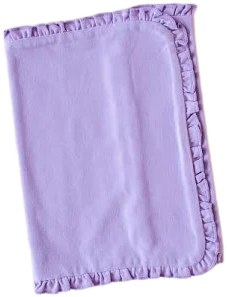 Ruffle Baby Burp Cloths