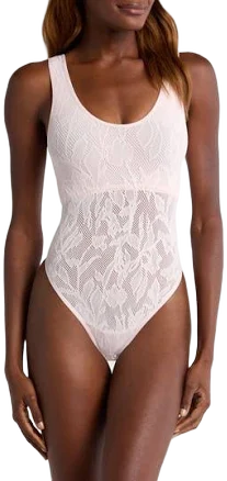 Free People x Intimately FP Cutout Plunge Textured Bodysuit