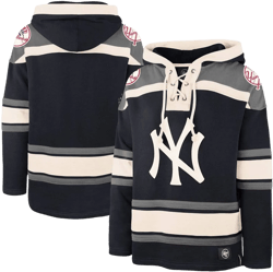 '47 Men's New York Yankees Superior Lacer Pullover Hoodie