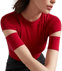 Marcella Women's Esme Cutout Sleeve Top