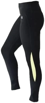 Dimok Black Yoga Pants Workout Leggings No See Throw Durable Fabric Soft Stretchy Women's