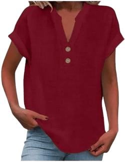 Gyexs Linen Shirts for Women 2025 Vacation Beach Lightweight Casual Summer Tops Dressy Casual Loose Fit Comfy Blouse Y2k Tunic