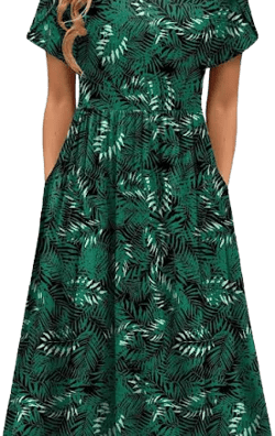 Women's Casual Dress with Pockets