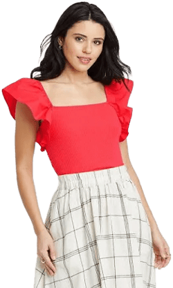 A New Day Women's Ruffle Top