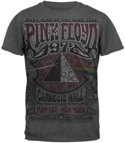 Pink Floyd Carnegie Hall Poly-Cotton T-Shirt