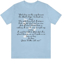 Kanye West Jesus Walks with Me Graphic Tee