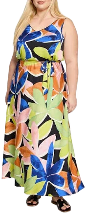 NIC+ZOE Women's Mega Blooms Bianca Dress