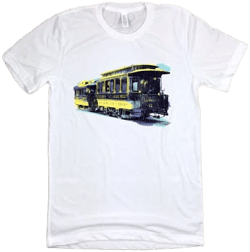 Cincinnati Historical Apparel Vintage Streetcar T-Shirt