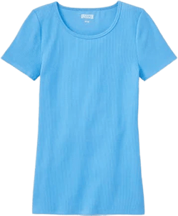 Duluth Trading Company Women's No Yank Rib Crewneck Tee