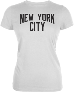 Juniors Old Glory Iconic New York City Soft T-Shirt