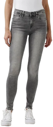 Buffalo-David-Bitton Mid Rise Skinny Alexa Women's Jeans in Light Carbon Grey