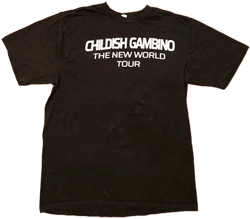 Childish Gambino 2024 The World Tour Music Tshirt
