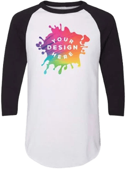Augusta Sportswear Three-Quarter Raglan Sleeve Baseball Jersey