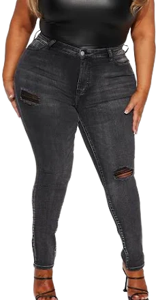 Fashion Nova Women's Seven Heavens Stretch Skinny Jeans