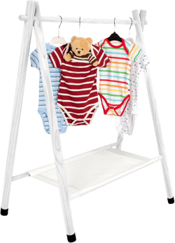 Queekay Baby Clothing Rack for Baby Shower Toddlers Wooden Kids Dress up Rack with Storage Shelf for Toddler Dogs Pets Small Clothes Kids Garment Closet(28.7" H, White) 28.7"H White