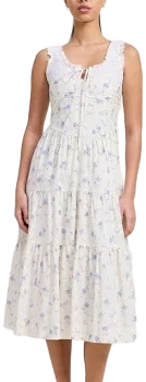 Sunday Dream Cotton Floral Midi Dress