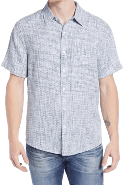 Freshwater Short Sleeve Button Up Shirt