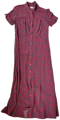 Y2K Cottagecore Ditsy Floral Maxi Dress