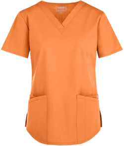 Cherokee Women's 3-Pocket Stretch V-Neck Scrub Top