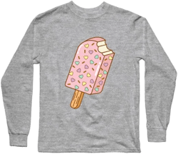 Pastel Ice Cream Long Sleeve T-Shirt