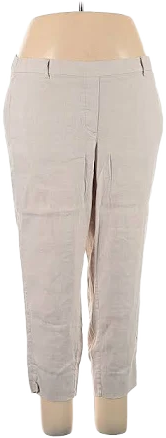 J.Jill Women's High Rise Linen Pants