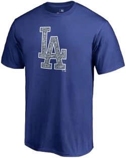 Los Angeles Dodgers Men's Static Logo T-Shirt