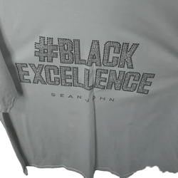 Sean John Women's Black Excellence Whit-Shirt